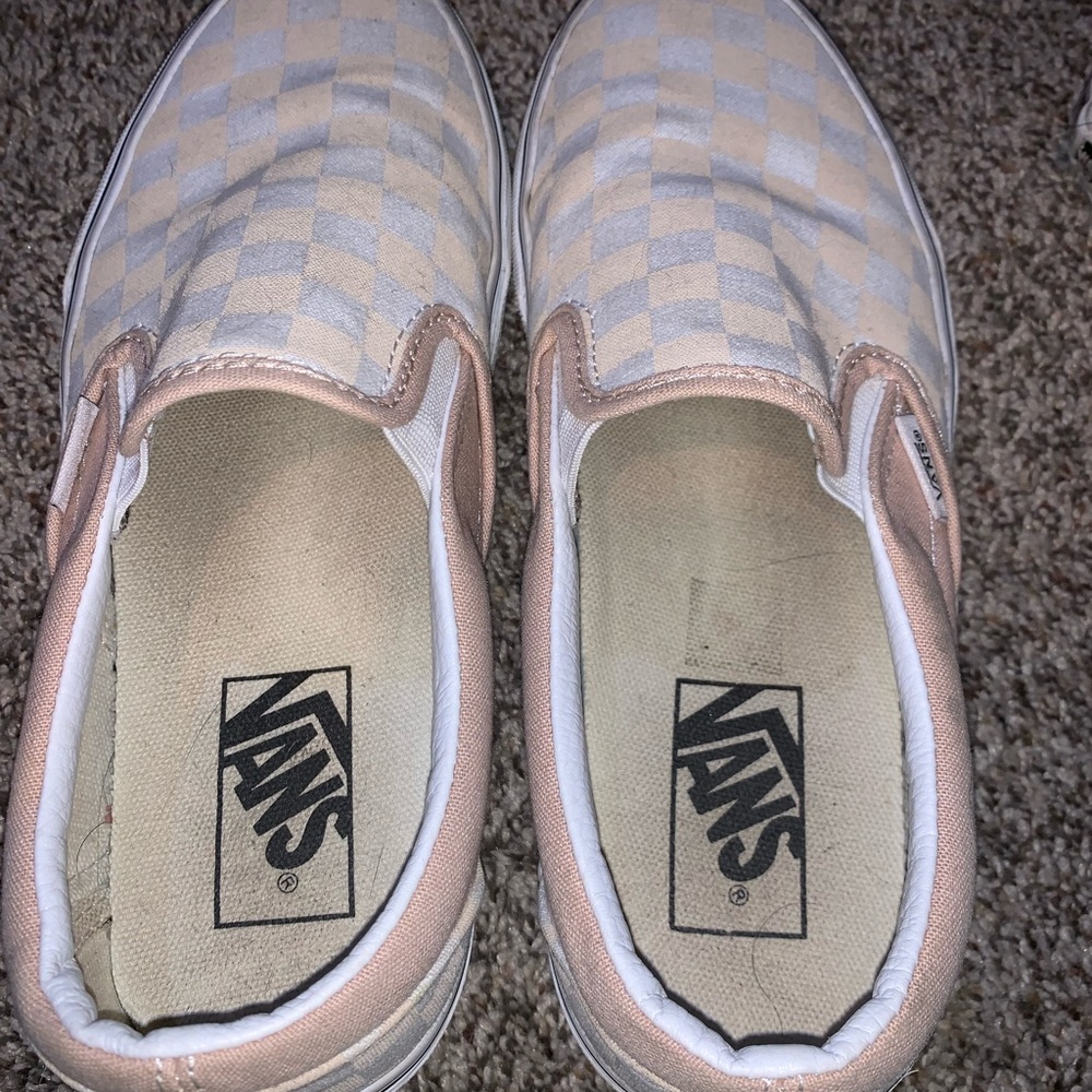 Beige vans